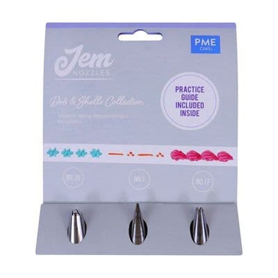 JEM Nozzles - Dots & Shells Collection