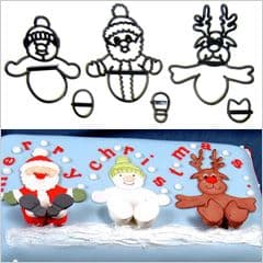 Patchwork Cutters/Embossers Christmas Novelty Set