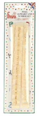 Pixel Alphabet And Number Set