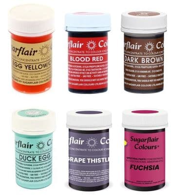 Sugarflair Spectral colours