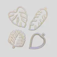 Totally Tropical Leaves Cutter Set