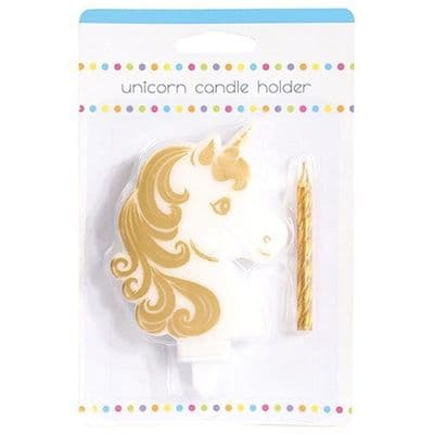 Unicorn candle
