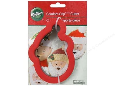 Wilton Cookie Cutter Comfort Grip Santa Claus