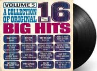 A Collection Of 16 Original Big Hits Vol. 5 Vinyl Record LP Tamla Motown 1966