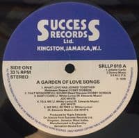 A Garden Of Love Songs Vinyl Record LP Success 1979