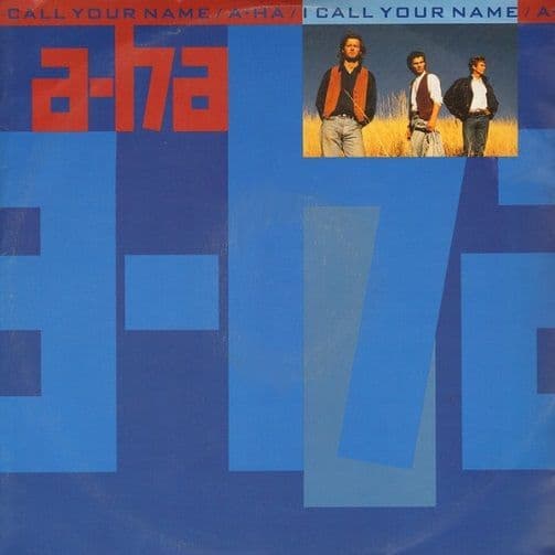 A-HA I Call Your Name Vinyl Record 12 Inch Warner Bros. 1990