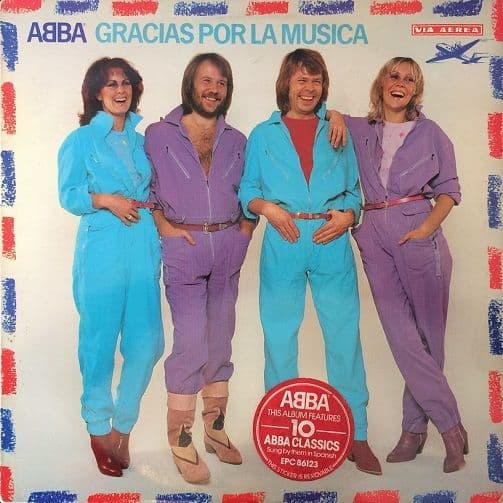 ABBA Gracias Por La Musica Vinyl Record LP Septima 1980
