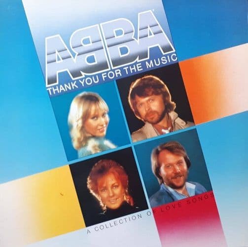ABBA Thank You For The Music Vinyl Record LP Epic 1983