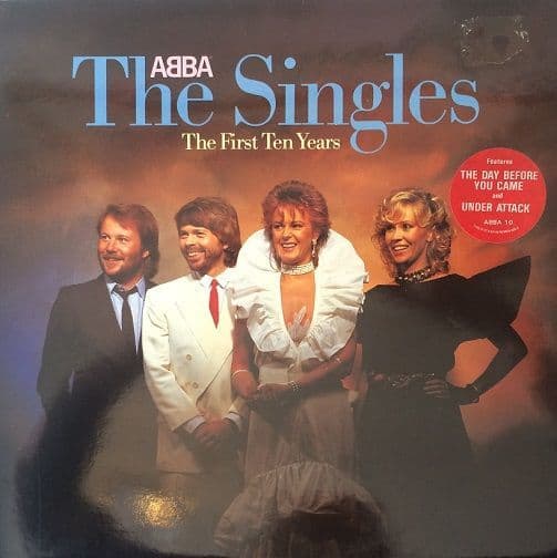 ABBA The Singles - The First Ten Years Vinyl Record LP Epic 1982