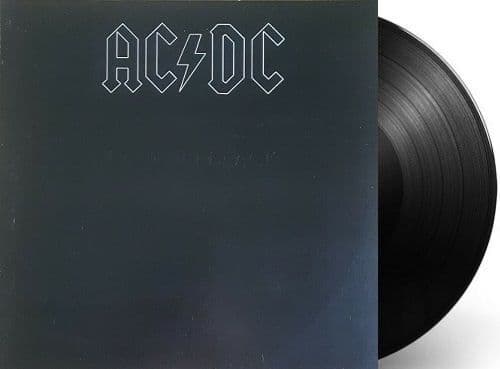 AC/DC Back In Black Vinyl Record LP Atlantic 1980