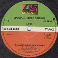 AC/DC Whole Lotta Rosie Vinyl Record 12 Inch Atlantic 1978