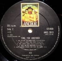 ACE Time For Another Vinyl Record LP Anchor 1975