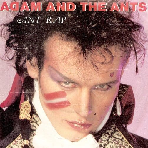 ADAM AND THE ANTS Ant Rap Vinyl Record 7 Inch CBS 1981