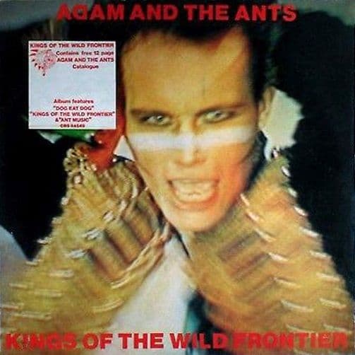 ADAM AND THE ANTS Kings Of The Wild Frontier Vinyl Record LP CBS 1980 UK 2nd Pressing S CBS 84549