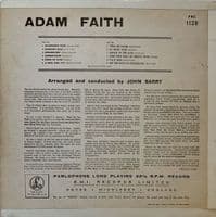 ADAM FAITH Adam Vinyl Record LP Parlophone 1960.. (1)