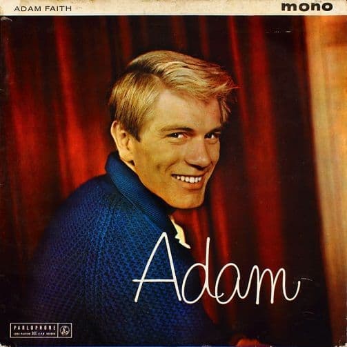 ADAM FAITH Adam Vinyl Record LP Parlophone 1960.. (1)