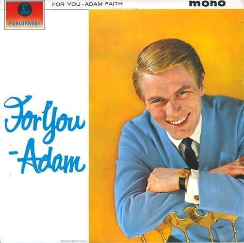 ADAM FAITH For You Vinyl Record LP Parlophone 1963
