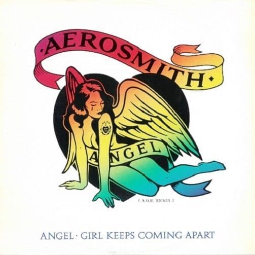 AEROSMITH Angel Vinyl Record 12 Inch Geffen 1987