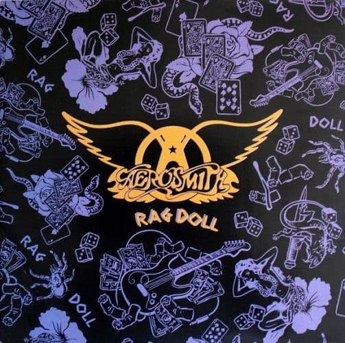 AEROSMITH Rag Doll Vinyl Record 12 Inch Geffen 1990