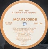 AL HUDSON & THE PARTNERS Happy Feet Vinyl Record LP US MCA 1979