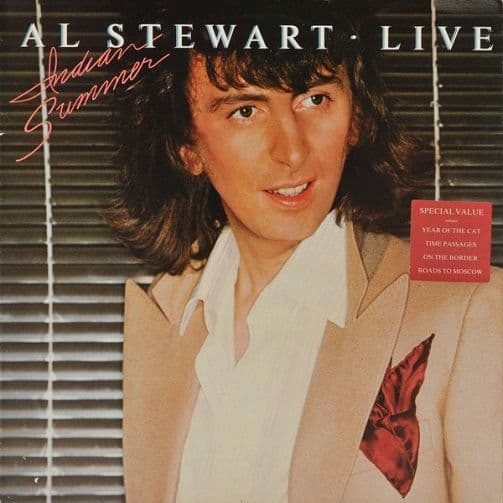 AL STEWART Live Indian Summer Vinyl Record LP German RCA 1981