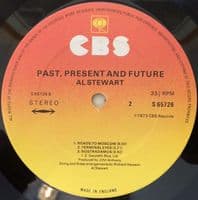 AL STEWART Past, Present & Future Vinyl Record LP CBS