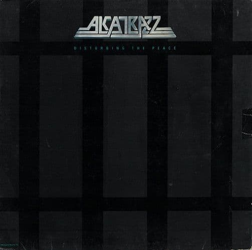 ALCATRAZZ Disturbing The Peace Vinyl Record LP Capitol 1985