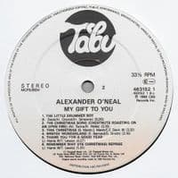 ALEXANDER O'NEAL My Gift To You Vinyl Record LP Tabu 1988