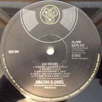 AMAZING BLONDEL Bad Dreams Vinyl Record LP DJM 1976