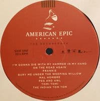 American Epic - The Soundtrack Vinyl Record LP Columbia 2017