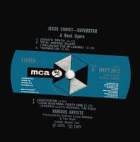 ANDREW LLOYD WEBBER AND TIM RICE Jesus Christ Superstar Vinyl Record LP MCA 1970