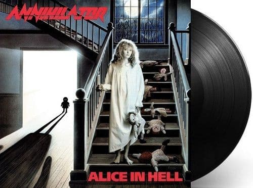 ANNIHILATOR Alice In Hell Vinyl Record LP Roadrunner 1989