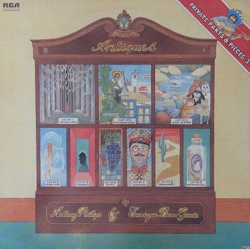 ANTHONY PHILLIPS & ENRIQUE BERRO GARCIA Private Parts And Pieces III: Antiques Vinyl LP RCA 1982
