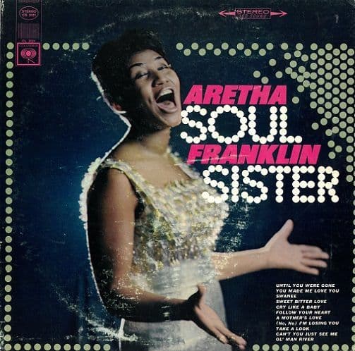 ARETHA FRANKLIN Soul Sister Vinyl Record LP US Columbia 1966