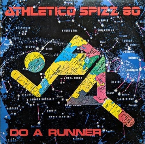 ATHLETICO SPIZZ 80 (SPIZZENERGI) Do A Runner Vinyl Record LP A&M 1980