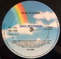 B. B. KING The Best Of B. B. King Vinyl Record LP MCA