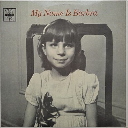 BARBRA STREISAND My Name Is Barbra Vinyl Record LP CBS 1965