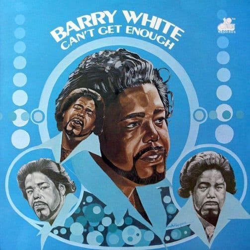 BARRY WHITE Can't Get Enough Vinyl Record LP 20th Century 1974