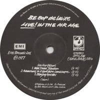 BE BOP DELUXE Live! In The Air Age Vinyl Record LP Harvest 1977