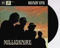BEADY EYE Millionaire Vinyl Record 7 Inch Beady Eye 2011 Rare Picture Sleeve 45rpm Single Oasis Rock