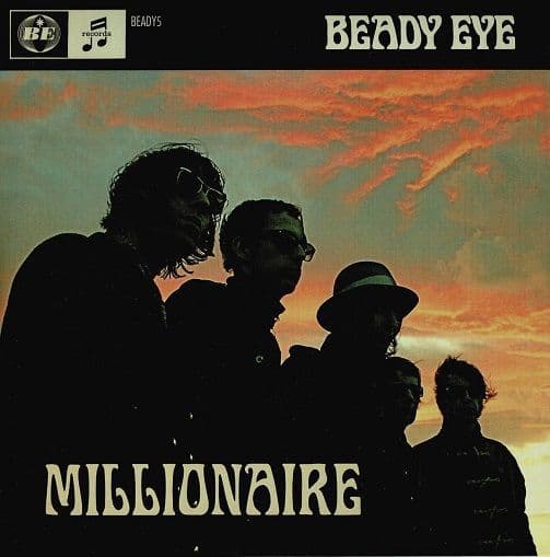 BEADY EYE Millionaire Vinyl Record 7 Inch Beady Eye 2011 Rare Picture Sleeve 45rpm Single Oasis Rock