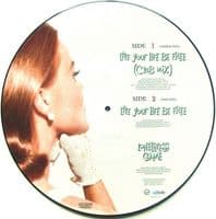 BELINDA CARLISLE Live Your Life Be Free Vinyl Record 12 Inch Virgin 1991 Picture Disc