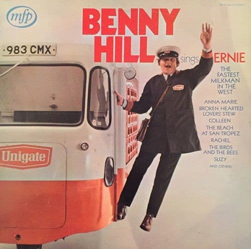 BENNY HILL Benny Hill Sings Ernie, The Fastest Milkman In The West Vinyl Record LP US MFP