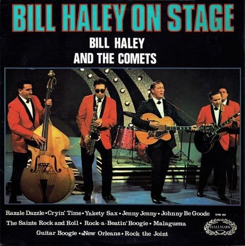 BILL HALEY AND HIS COMETS Bill Haley On Stage Vinyl Record LP Hallmark 1968