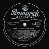 BILL HALEY AND HIS COMETS Rock 'N' Roll Stage Show Vinyl Record LP Brunswick 1956