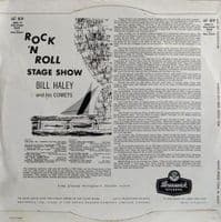 BILL HALEY AND HIS COMETS Rock 'N' Roll Stage Show Vinyl Record LP Brunswick 1956