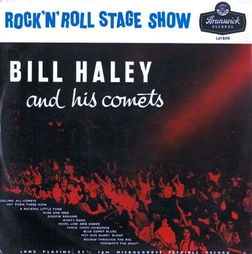 BILL HALEY AND HIS COMETS Rock 'N' Roll Stage Show Vinyl Record LP Brunswick 1956