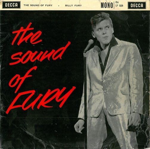 BILLY FURY The Sound Of Fury Vinyl Record 10 Inch Decca 1963