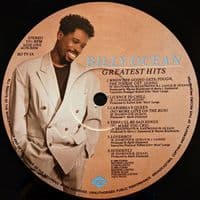 BILLY OCEAN Greatest Hits Vinyl Record LP Jive 1989