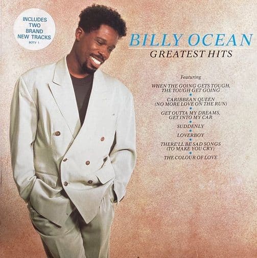 BILLY OCEAN Greatest Hits Vinyl Record LP Jive 1989